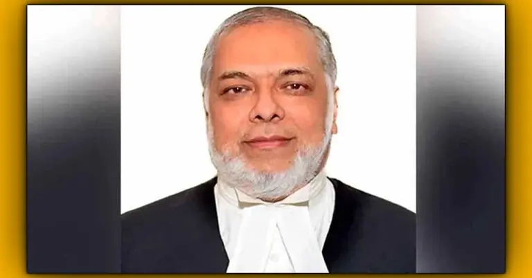 প্রধান বিচারপতি জুবায়ের রহমান চৌধুরী